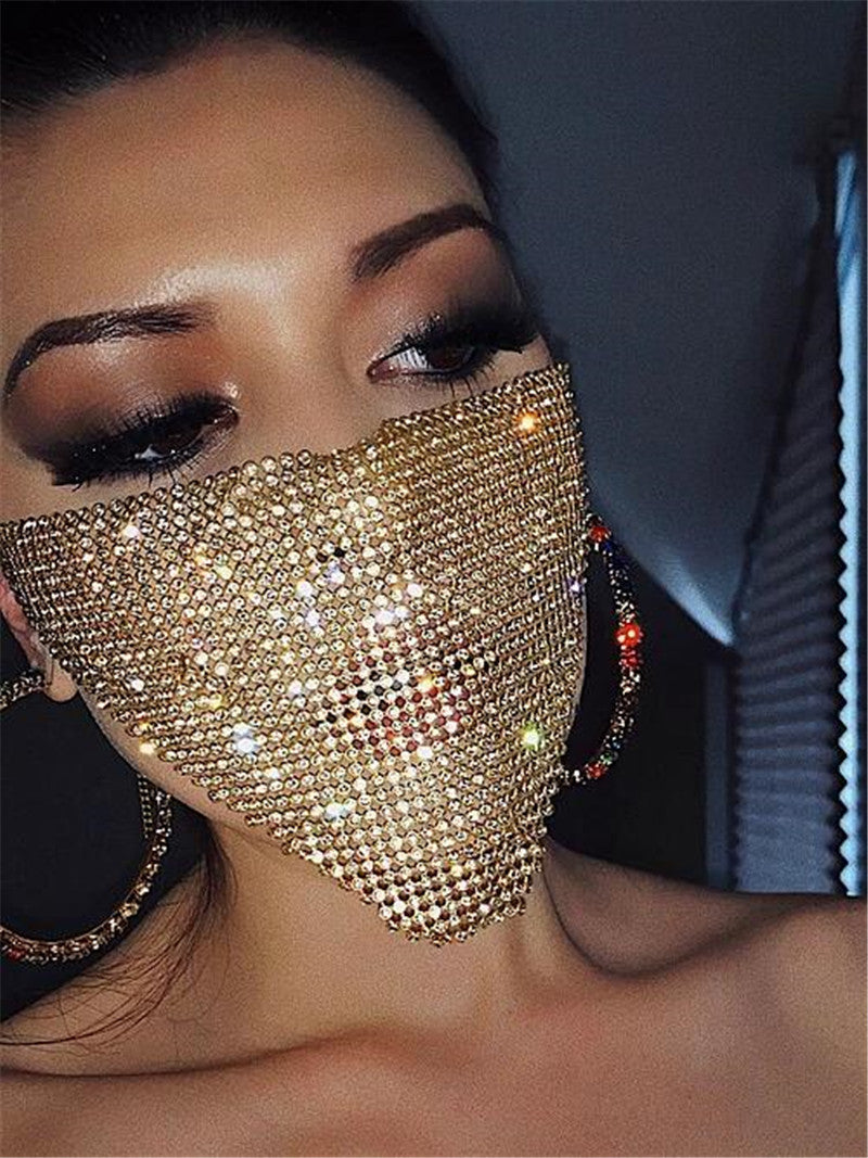 Explosive Metal Jewelry Mask