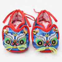 New Tiger Head Shoes Baby Cloth Shoes Men And Women Baby Soft Sole