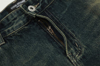Washing Horn Denim Trousers For Men