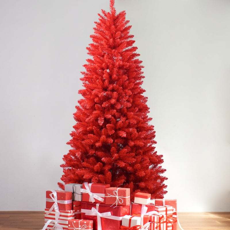 PVC Christmas Tree, Christmas Decorations, Red