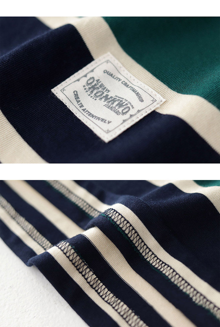 Couple Hit Color Bottoming Shirt T-shirt Men