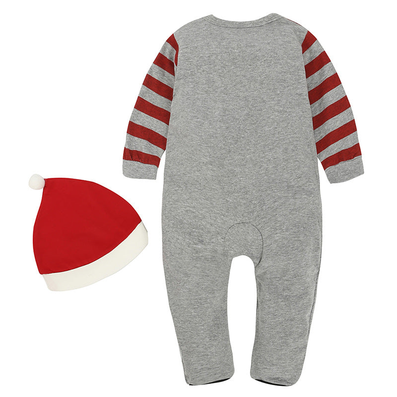 Men and women baby Santa Claus suit