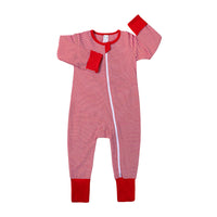 Baby Clothes Korean Style Baby Men And Women Baby Striped Soft Bodysuit