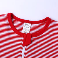 Baby Clothes Korean Style Baby Men And Women Baby Striped Soft Bodysuit