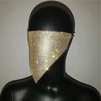 Explosive Metal  Jewelry Mask