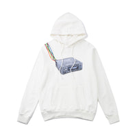 Three-Dimensional Color Line Hoodie Hoodie