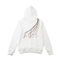 Three-Dimensional Color Line Hoodie Hoodie