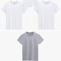 White short sleeve t-shirt men