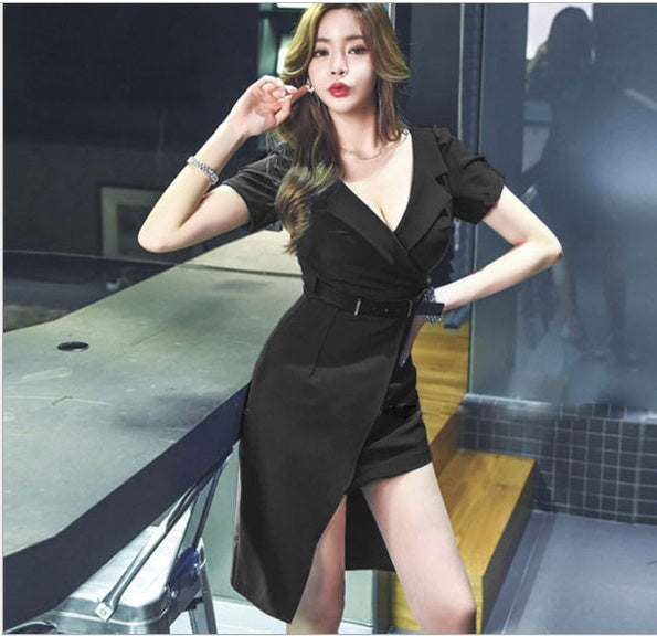 Women's Sexy Slim Fit Dress - Bodycon Party Mini Dress | Elegant Night Out Outfit