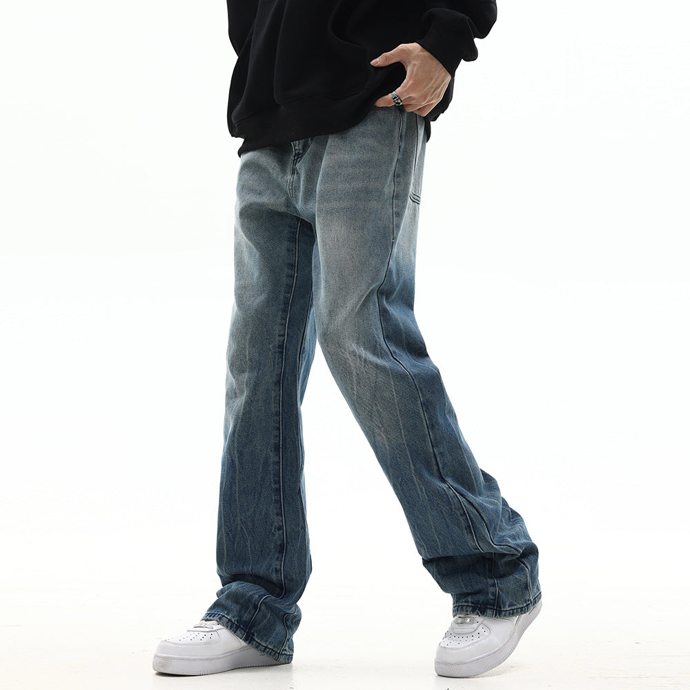 Distressed Skinny Denim Trousers For Men