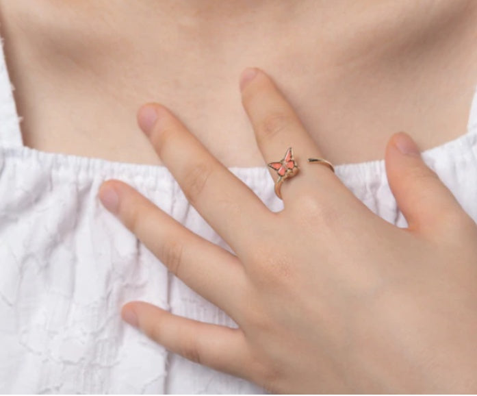 Ring With Transparent Box