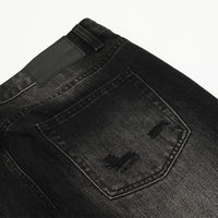 Retro Tattered Jeans Denim Trousers For Men