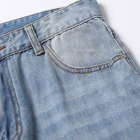Vintage Fashion Denim Trousers For Men