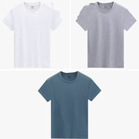 White short sleeve t-shirt men