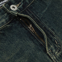 Washing Horn Denim Trousers For Men