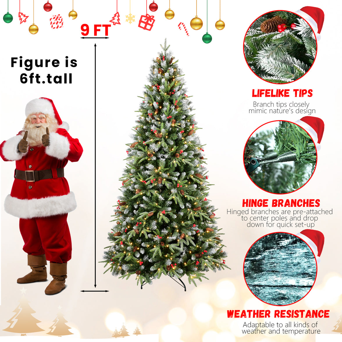 PVC Christmas Tree, Christmas Decorations