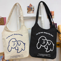 Take a shoulder bag women canvas bag