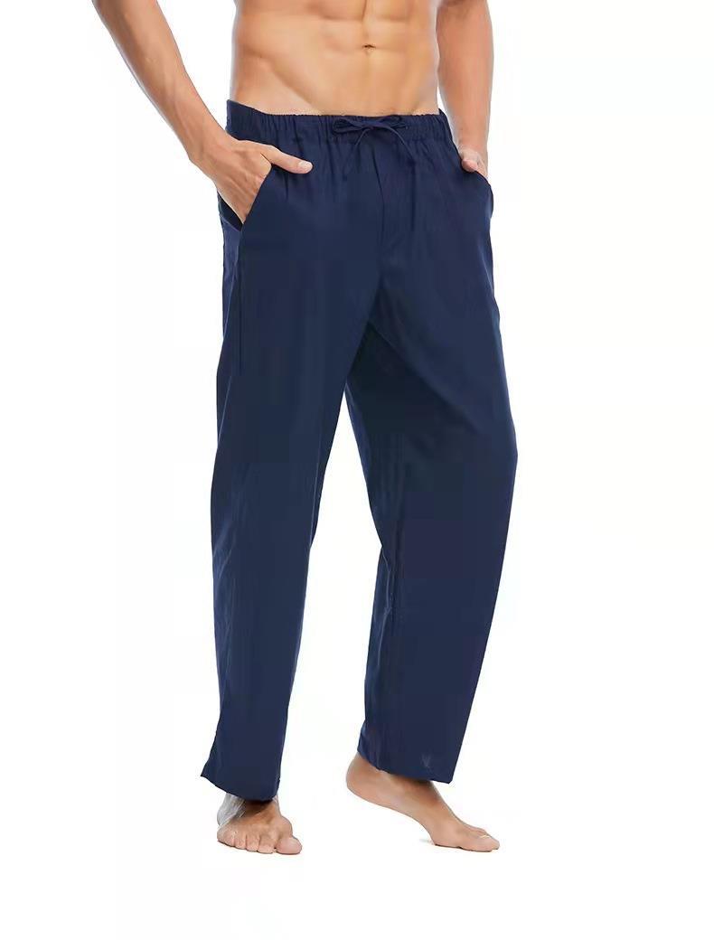 Casual Linen Cotton Trousers For Men