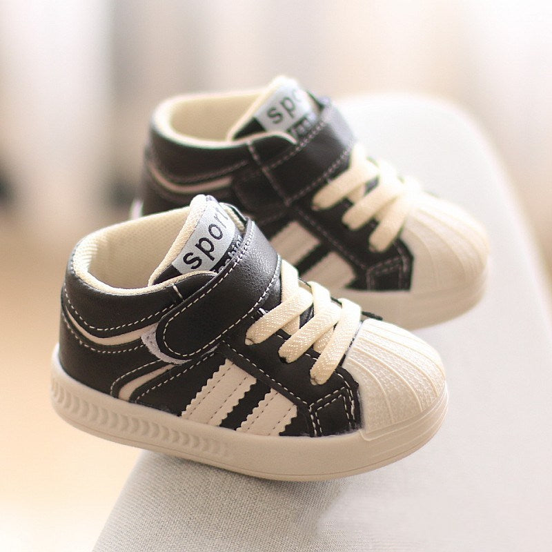 Men And Women Children Small Whiteboard Baby Shell Shoes