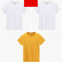White short sleeve t-shirt men