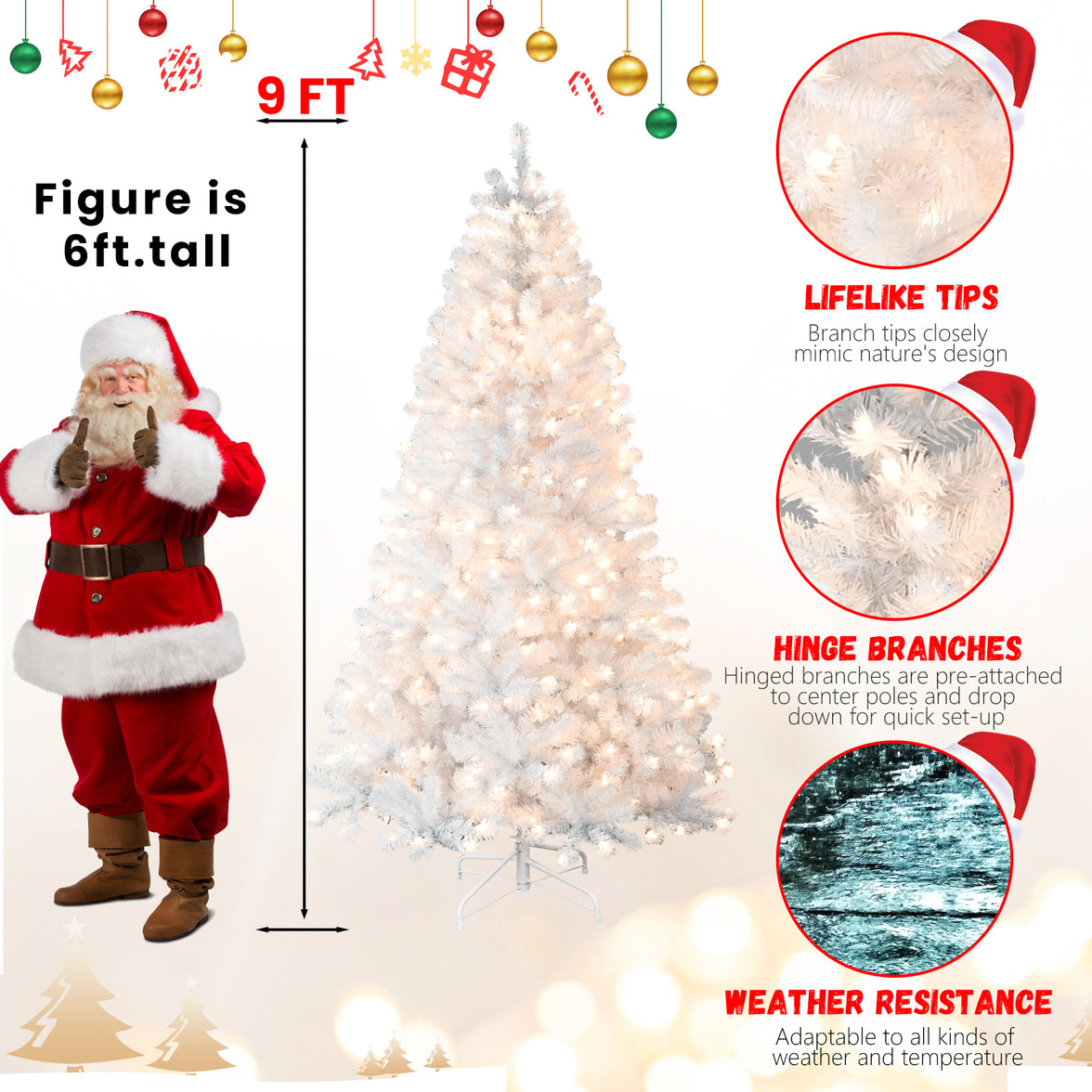 PE, PVC Christmas Tree, Christmas Ornaments