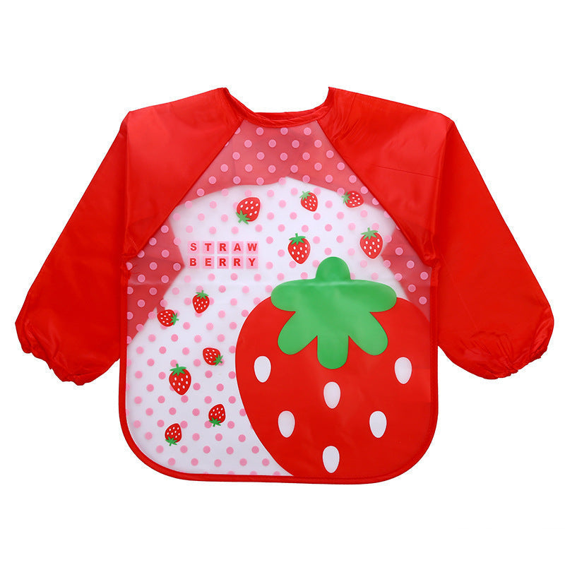 Children's Gown Long Sleeve Kids Waterproof Meal Baby Apron Painting Clothes Bib Protective Clothing JOVARK