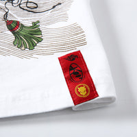 Printed personality couple T-shirt men