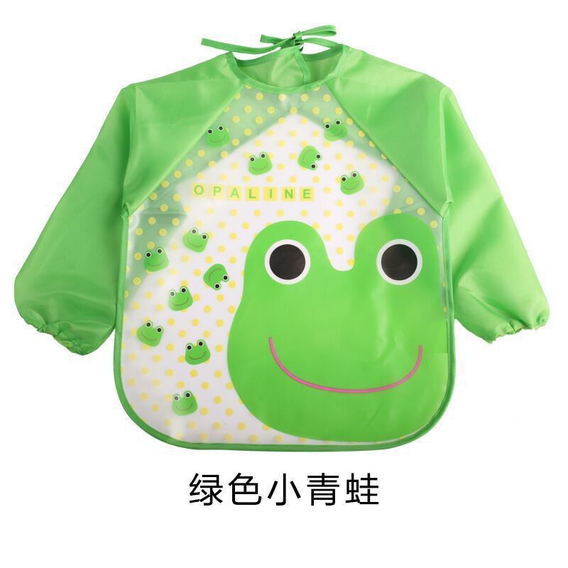 Children's Gown Long Sleeve Kids Waterproof Meal Baby Apron Painting Clothes Bib Protective Clothing JOVARK