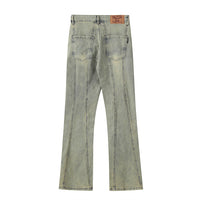 Retro Straight Wide Trousers For Men
