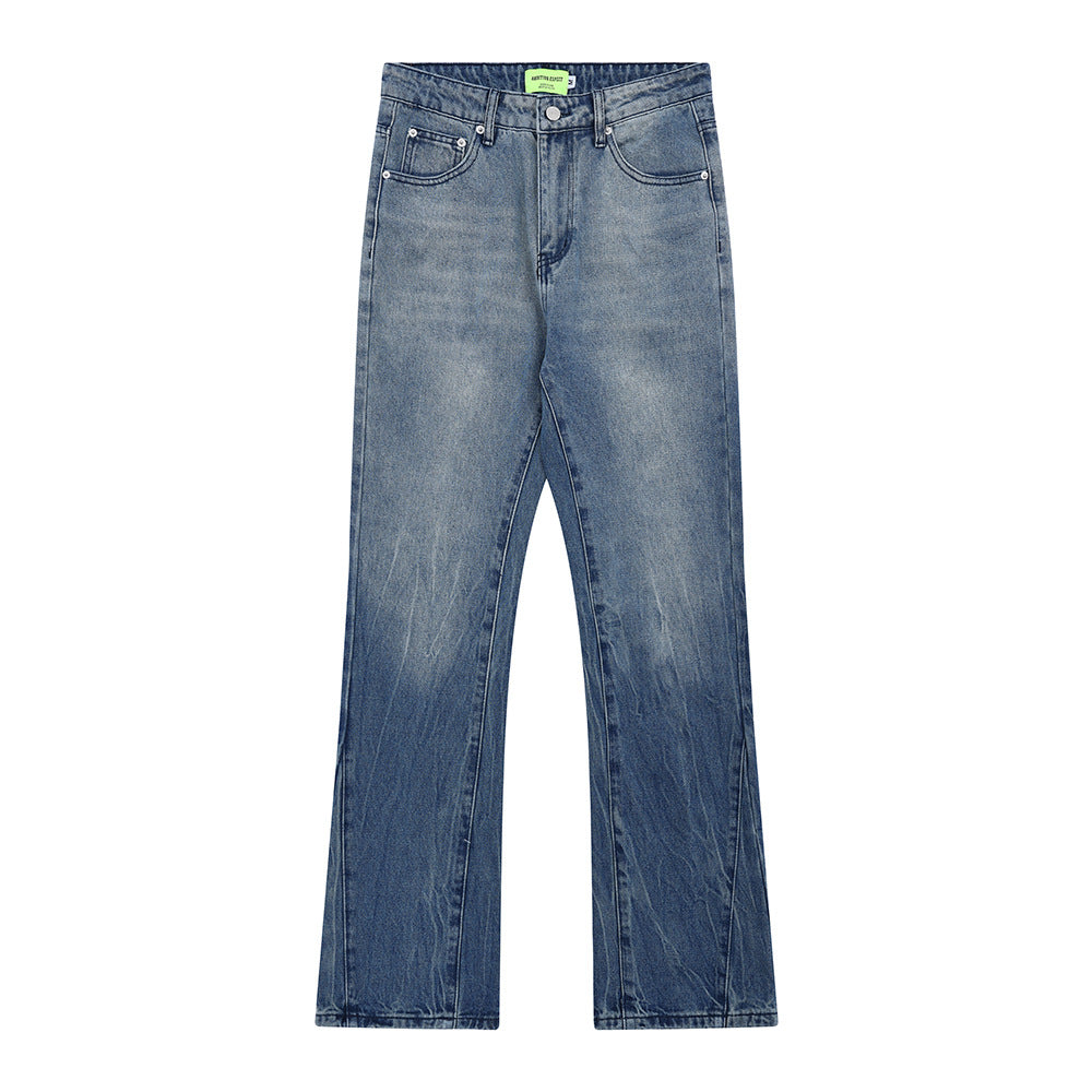 Distressed Skinny Denim Trousers For Men