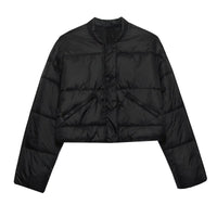Women's Fashion Simple Cotton Jacket Pilot Jacket Coat
