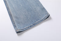 Vintage Fashion Denim Trousers For Men