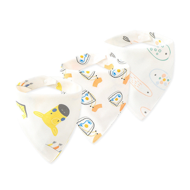 Baby Soft Cotton Triangle Scarf For Men And Women
