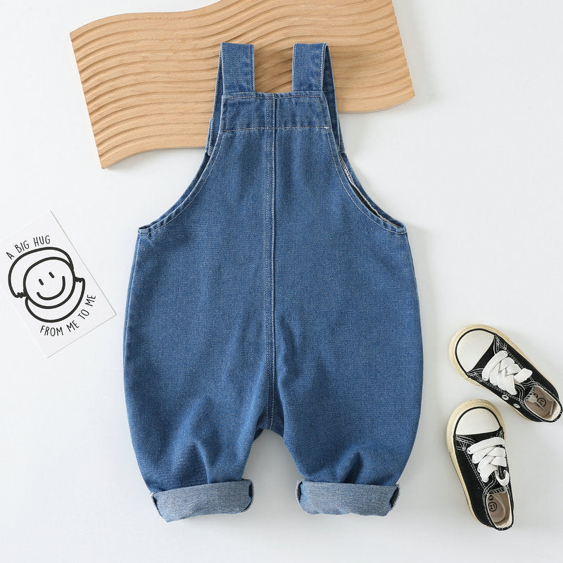 Babies' Overalls Men And Women Baby Jeans