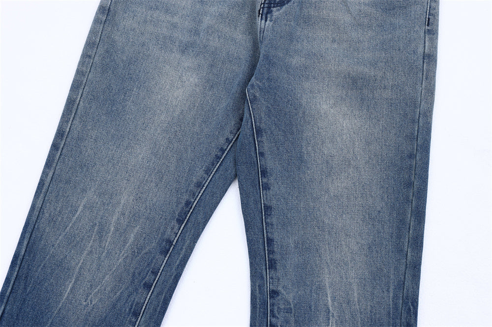 Distressed Skinny Denim Trousers For Men
