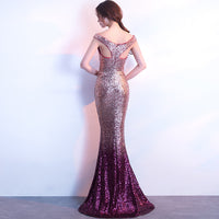 Long Slim Fit Fashion Host Dress Gown