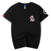 Printed personality couple T-shirt men