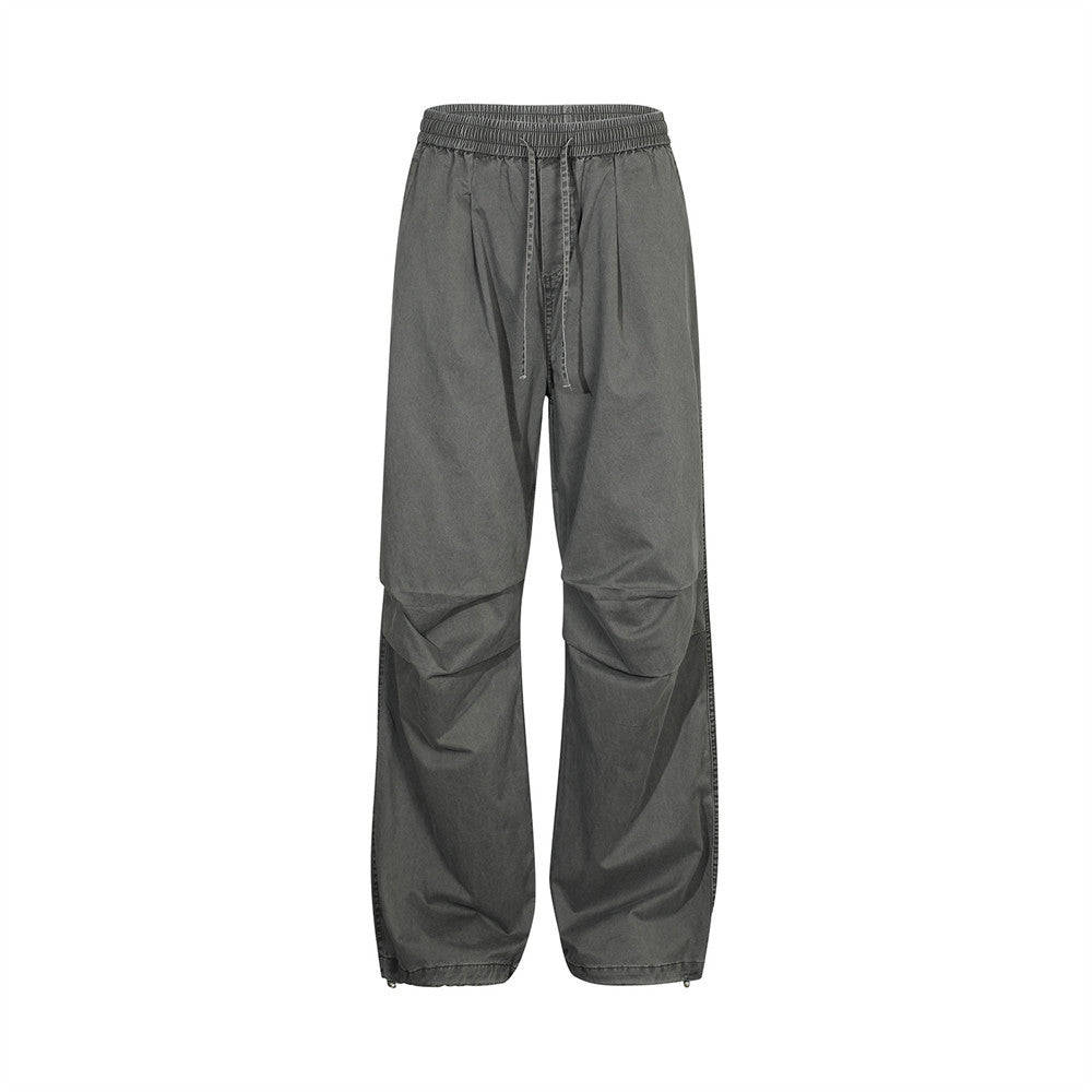 Pleated Paratrooper Casual Trousers For Men
