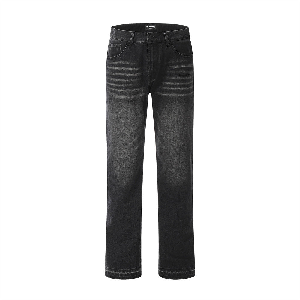 Vintage Fashion Denim Trousers For Men