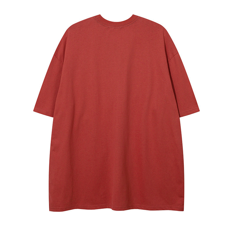 Mens Fashion Casual Fun Skull And Bones Print Short Sleeve