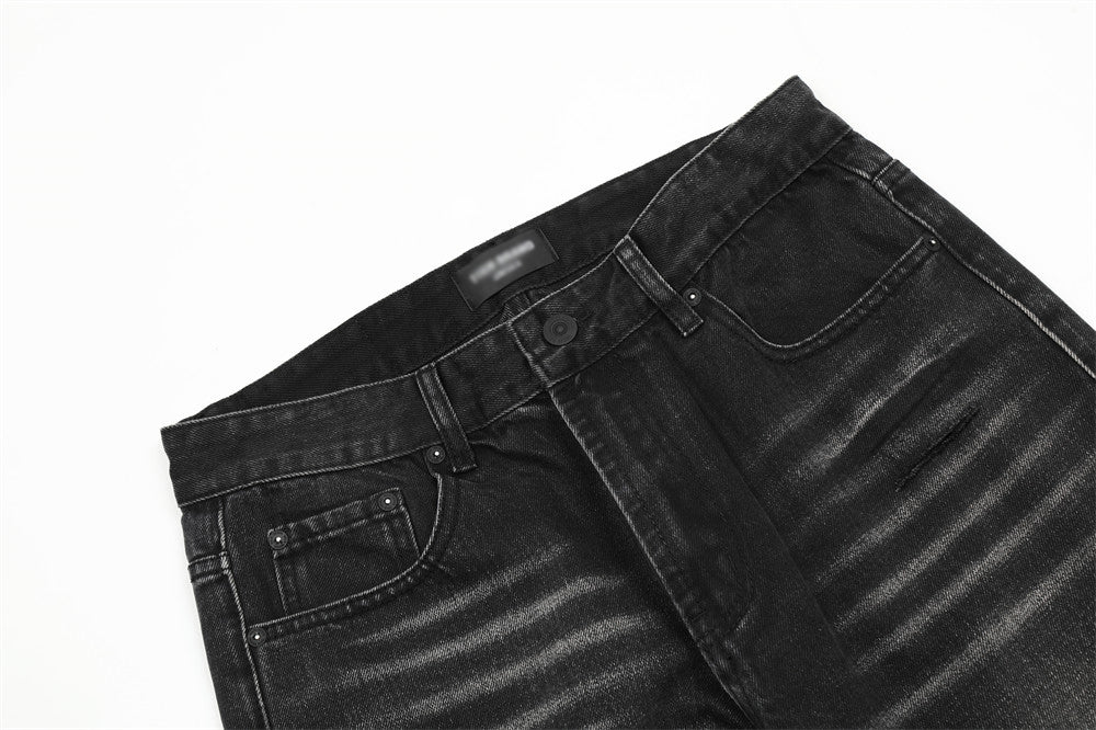Vintage Fashion Denim Trousers For Men