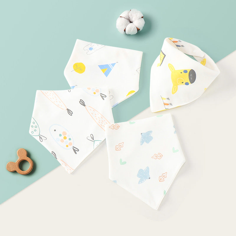 Baby Soft Cotton Triangle Scarf For Men And Women