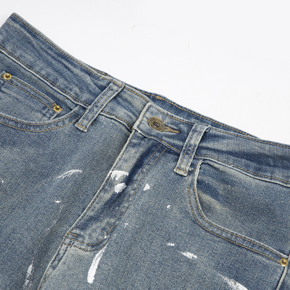 Retro Loose Wide Leg Trousers For Men