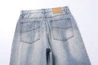 Vintage Fashion Denim Trousers For Men