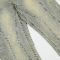 Retro Straight Wide Trousers For Men