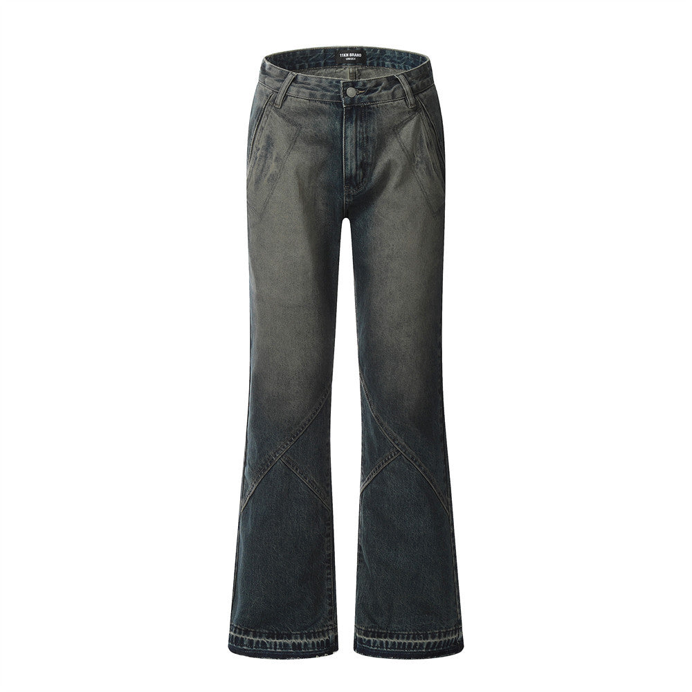 Distressed Skinny Denim Trousers For Men