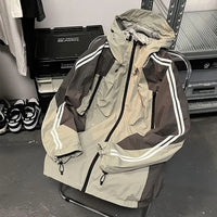 Shell Jacket Loose Waterproof Jacket Coat For Women