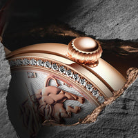 Diamond-embedded Commemorative Watch Waterproof Famous Watch Mechanical Watch Watch